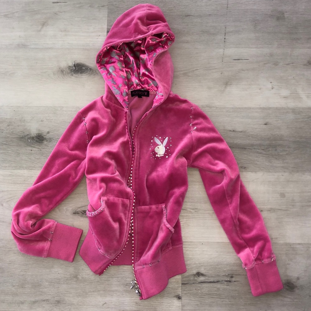 Playboy zip up hoodie